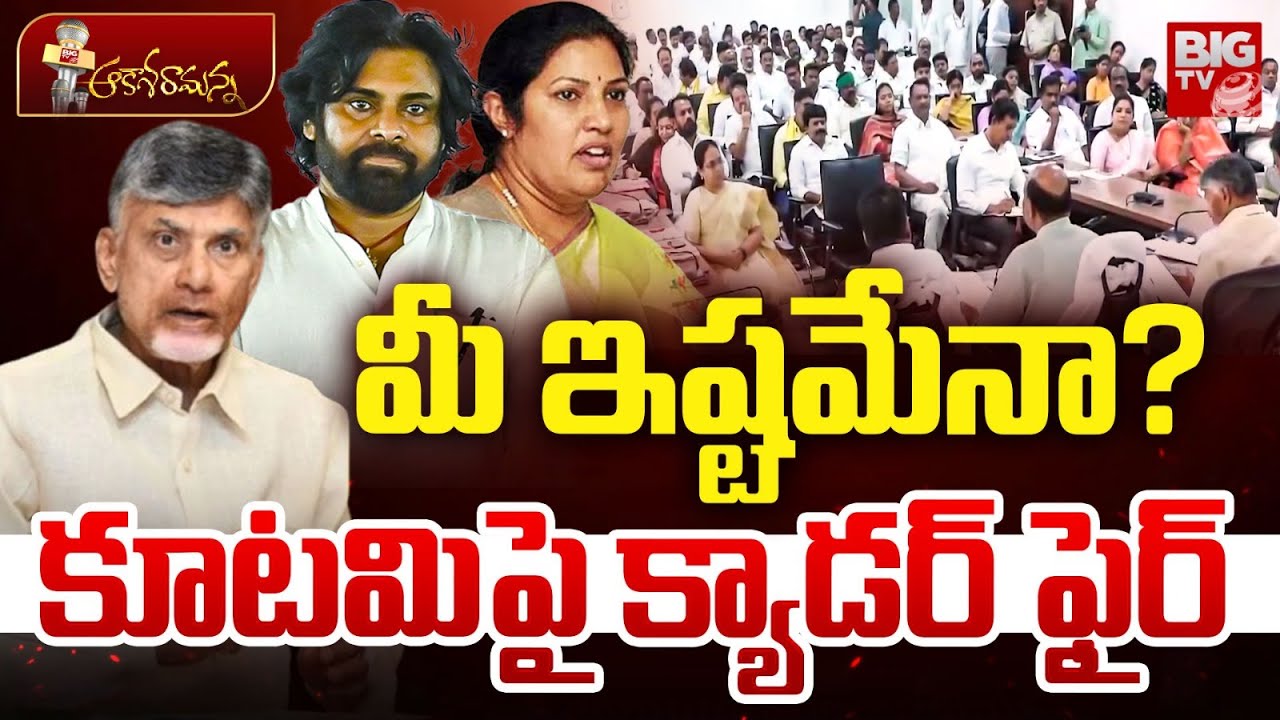 కూటమి పై క్యాడర్ ఫైర్  | TDP Cadre Angry On Party | Janasena | BJP | YSRCP | AP Politics | BIG TV