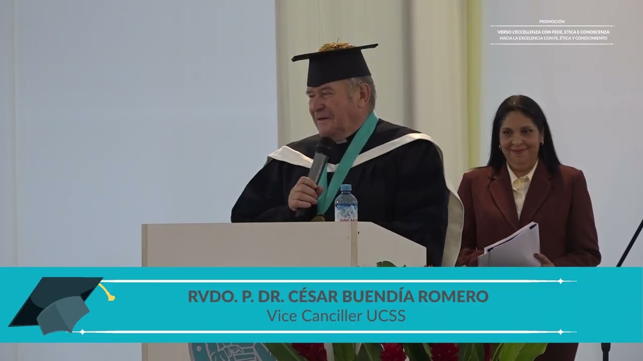 Ceremonia de graduación 2025 I Promoción   HACIA LA EXCELENCIA CON FE, ÉTICA Y CONOCIMIENTO 1
