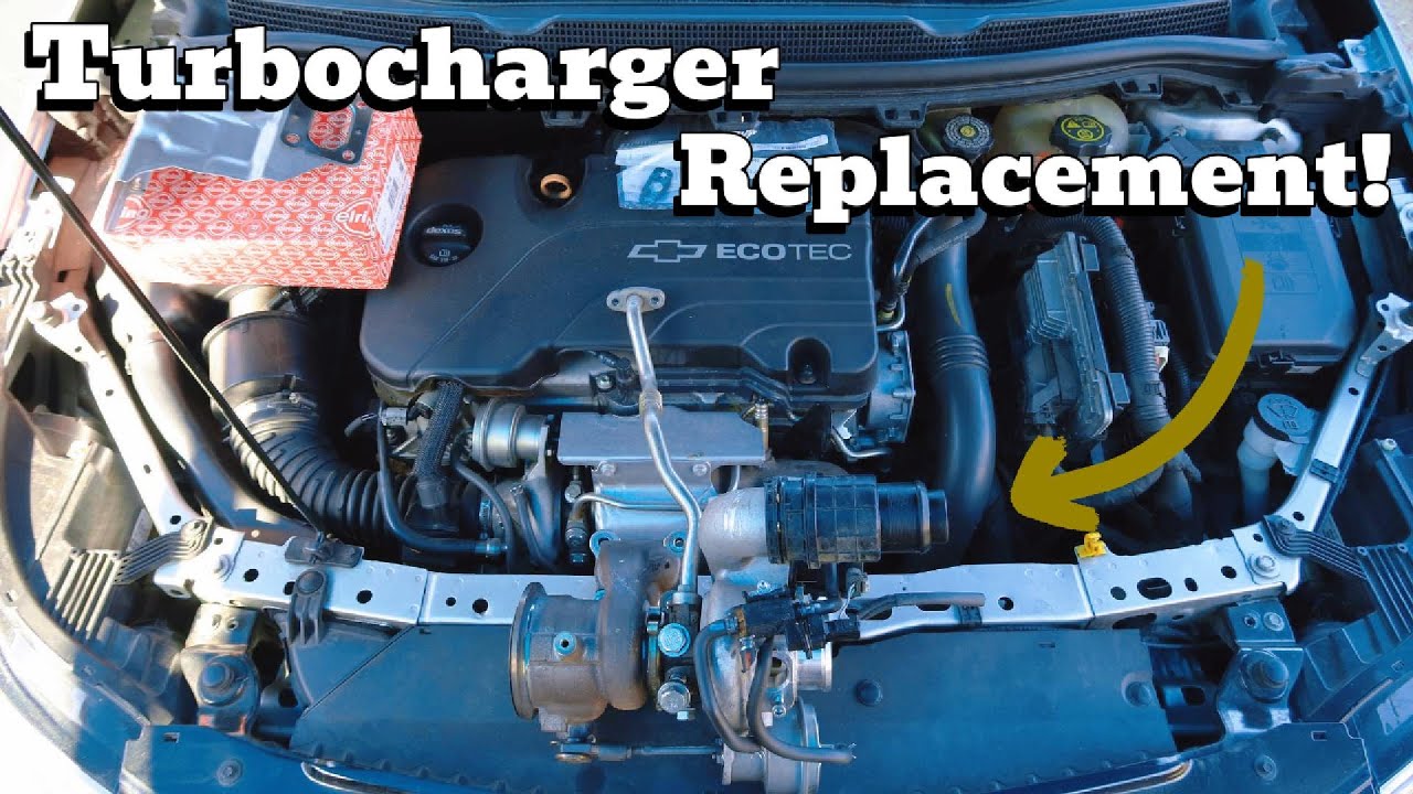 Replacing 2014-2024 Turbocharger Chevrolet Cruze! / Engine Under boost!