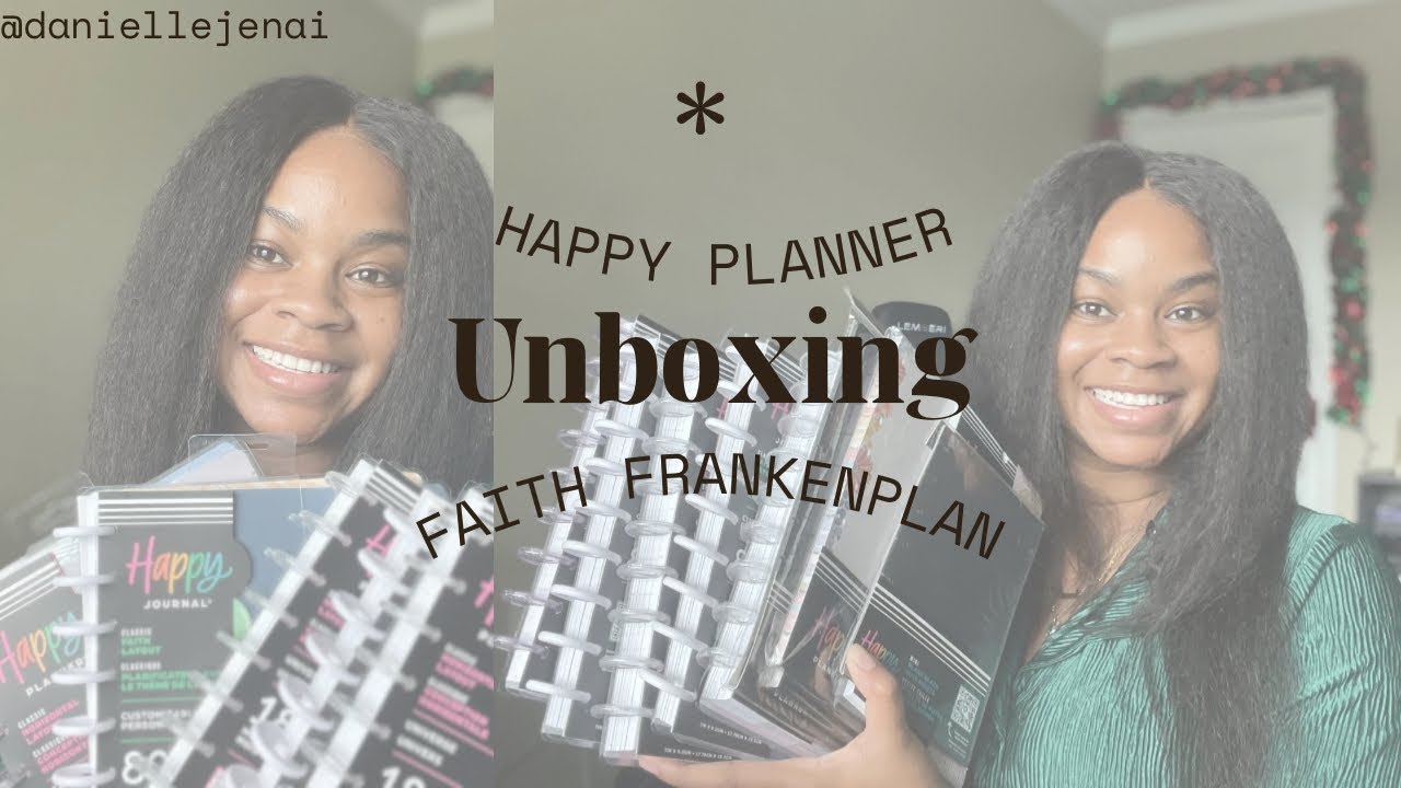 2025 Happy Planner Unboxing | Thing for my new Faith Planner | Daniellejenai