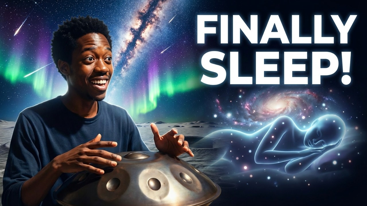🎵 🌙 1 Hour Celestial Handpan Music | Relaxing Sounds for Calm & Emotional Relief