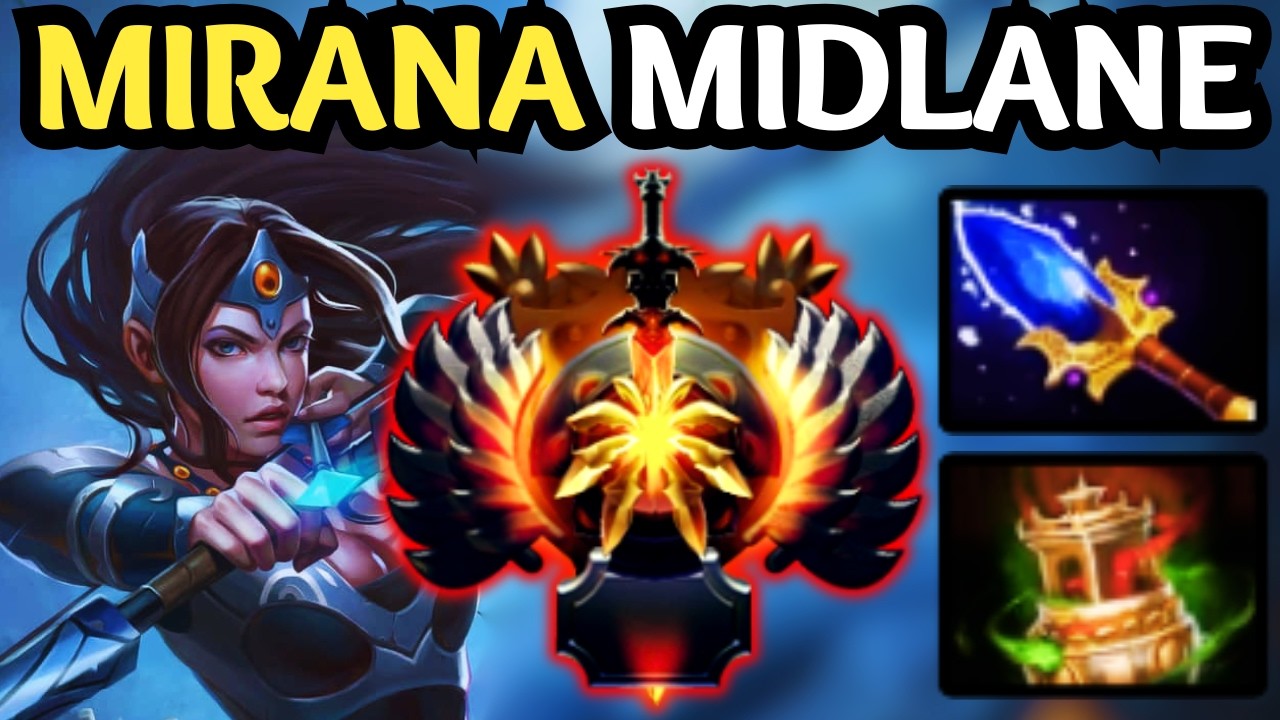 🔥 MIRANA Mid META — Insane Magic Monster 🔥 Dota 2 Gameplay