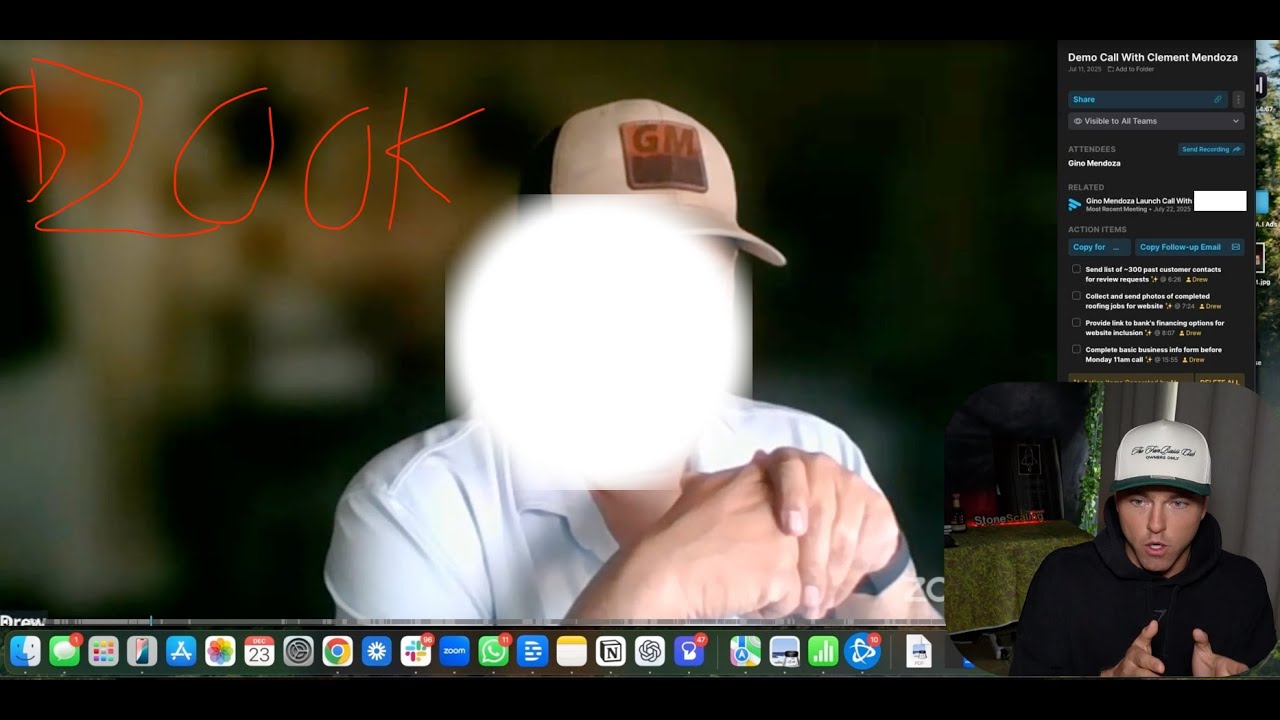 closing a website client for my $200,000/month GoHighLevel SAAS *Live Call*