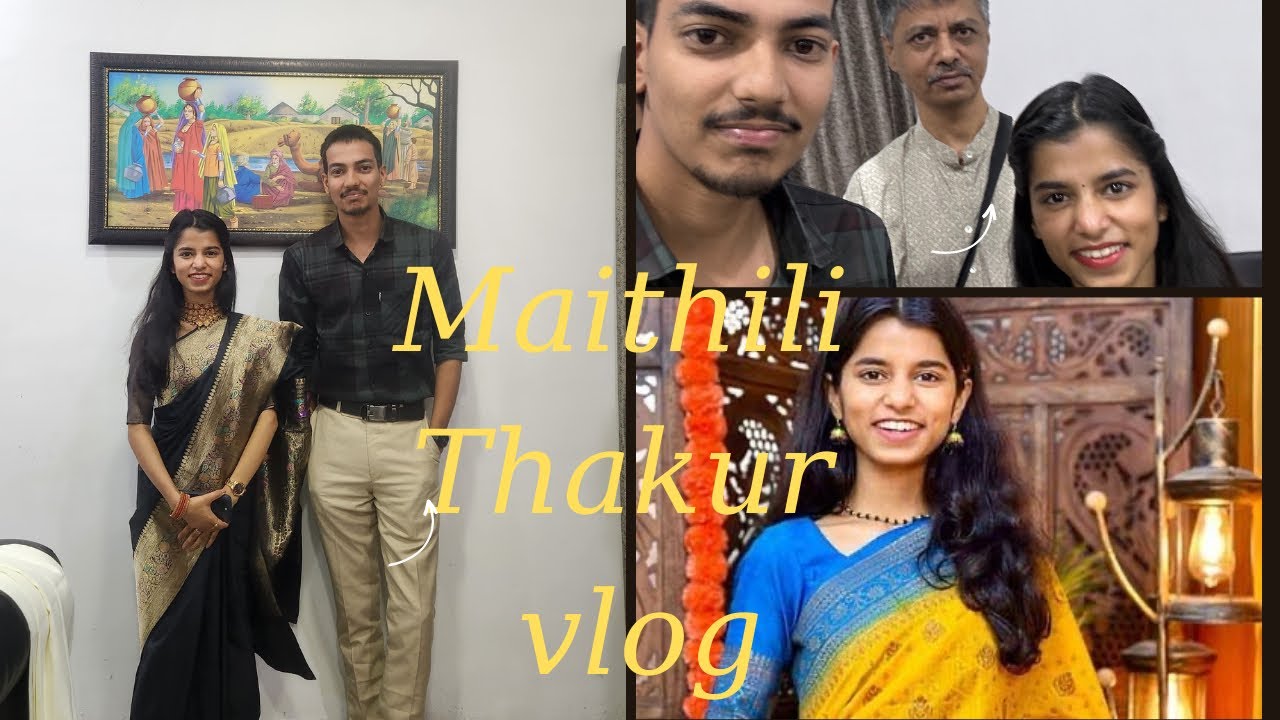 I Met MAITHILI THAKUR.@maithilithakur @AyachiThakur @RishavThakur @AyachiThakurVlogs