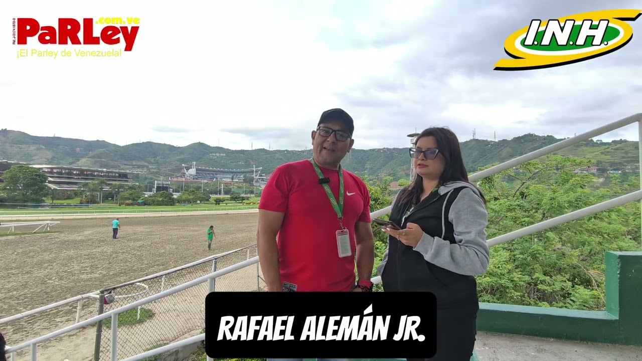 Entrevista a Rafael Alem&aacute;n JR. Sobre sus presentados este domingo 31 de agosto La Rinconada 🐴