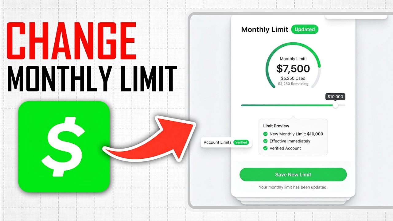 How to Change Monthly Limit on Cash App (Full Guide)