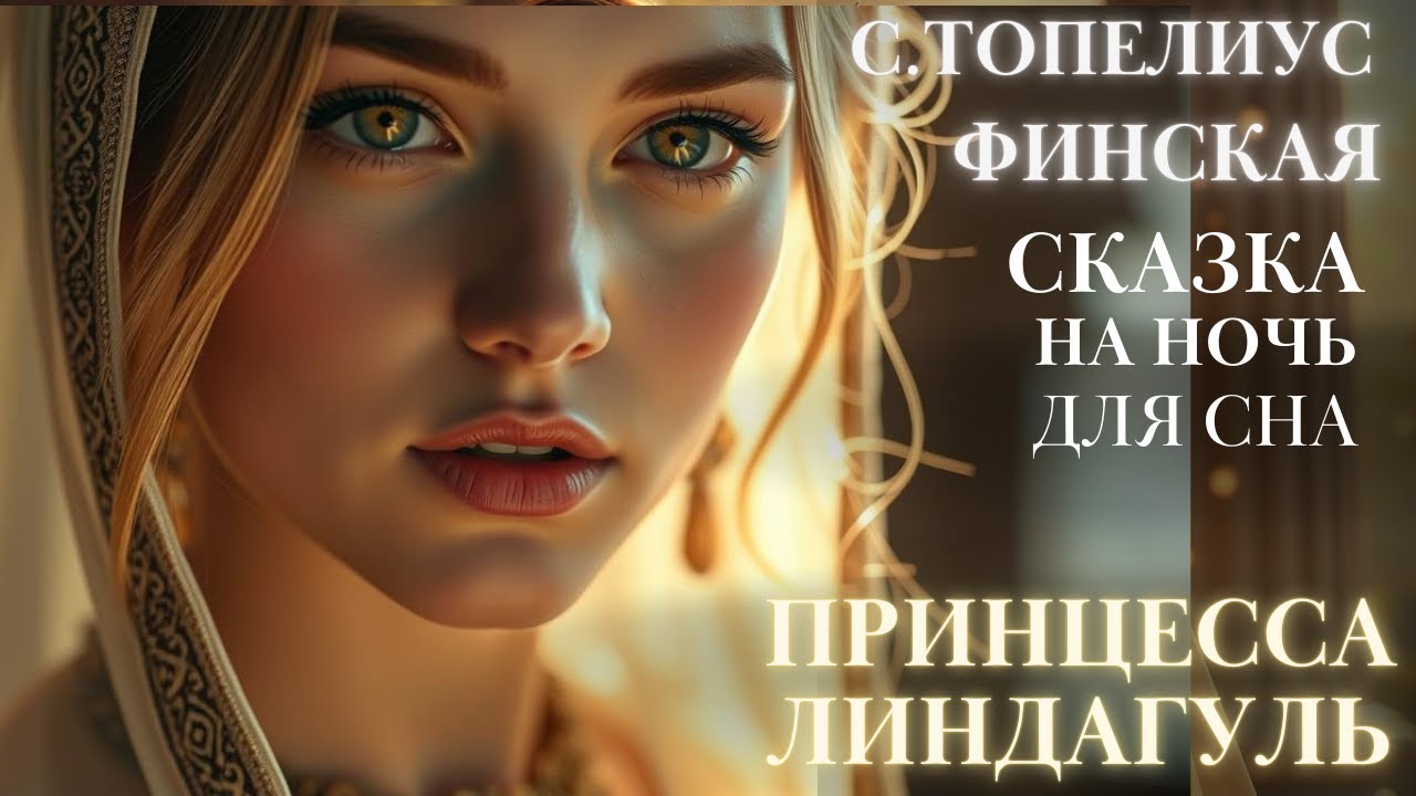 Финская Сказка на ночь для взрослых| Принцесса Линдагуль. Топелиус. для сна| #сказка быстро заснуть