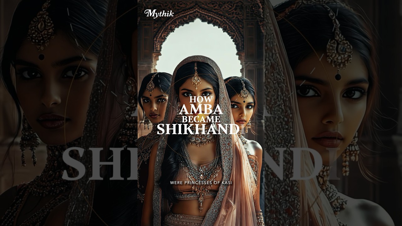 How Amba Became Shikhandi! #Shikhandi #Mahabharat #EpicTales #IndianMythology #Mythik