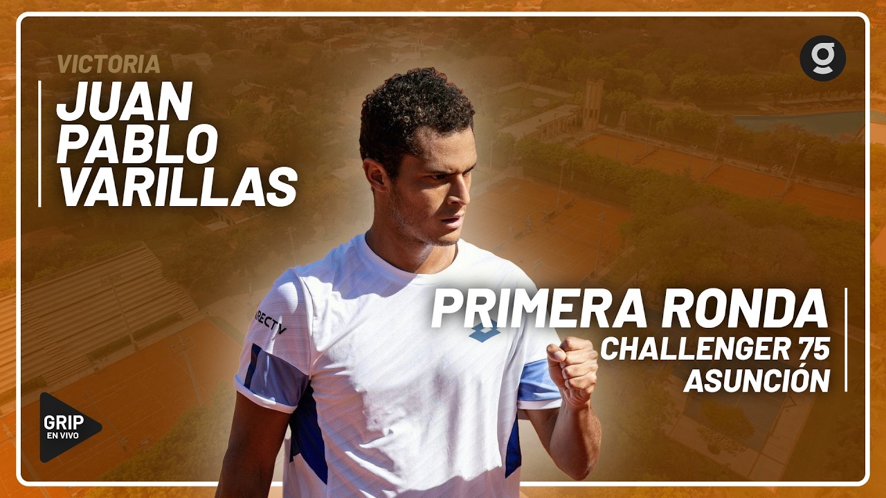 💪🇵🇪 Juan Pablo VARILLAS avanza a OCTAVOS en el Challenger 75 de ASUNCIÓN
