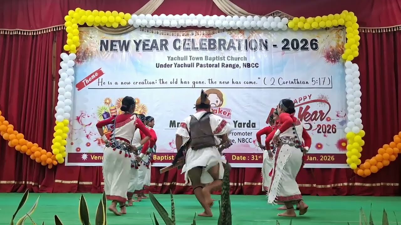 Toon Sector Fellowship,YTBC - Mixed Nyishi Group Dance Performance on 36th New Year Celebration'2026