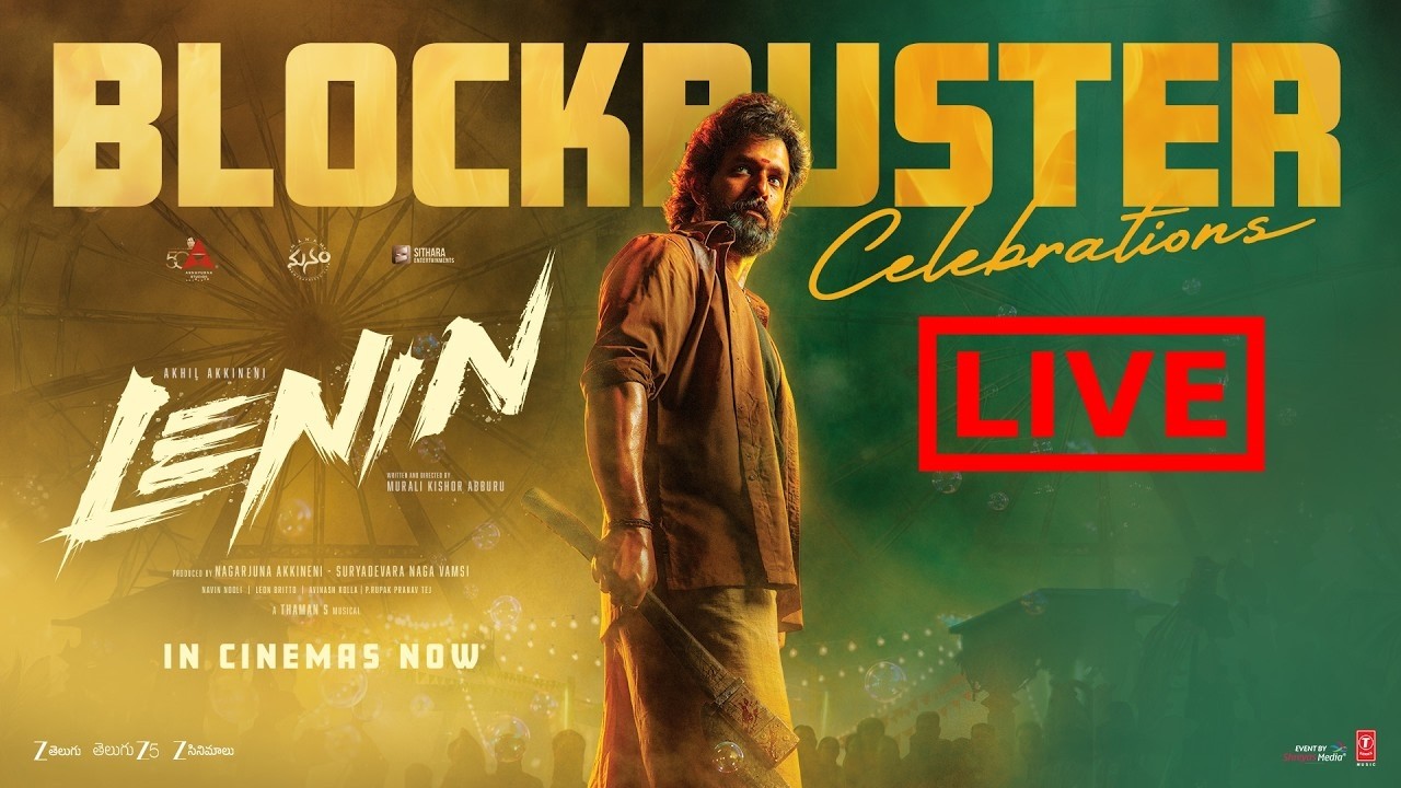 LENIN Blockbuster Celebrations Live | Akhil Akkineni | Bhagyashri Borse | King Nagarjuna