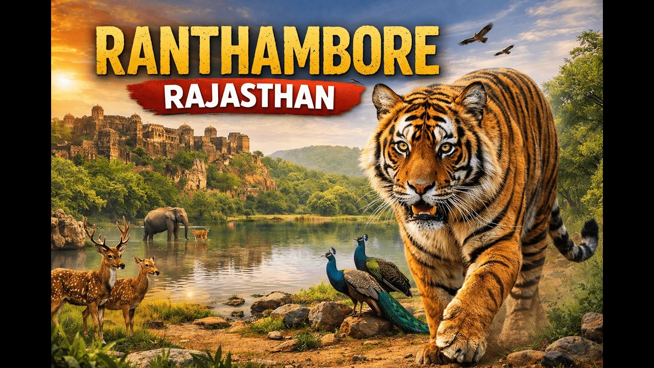 🚙 Jeep Safari Adventure in Ranthambore National Park