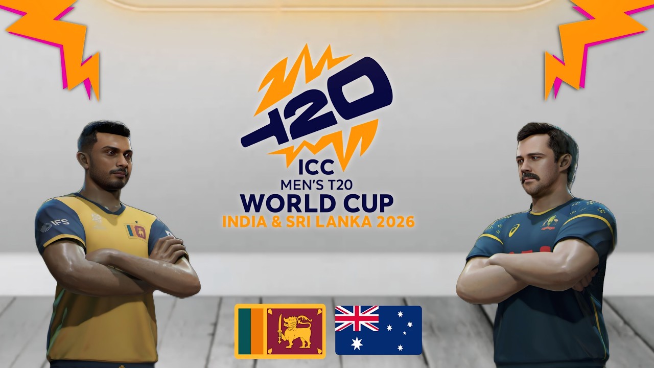 🔴 Sri Lanka vs Australia ICC Men's T20 World Cup 2026 T20 Match - Cricket 26 Live - VR Gaming