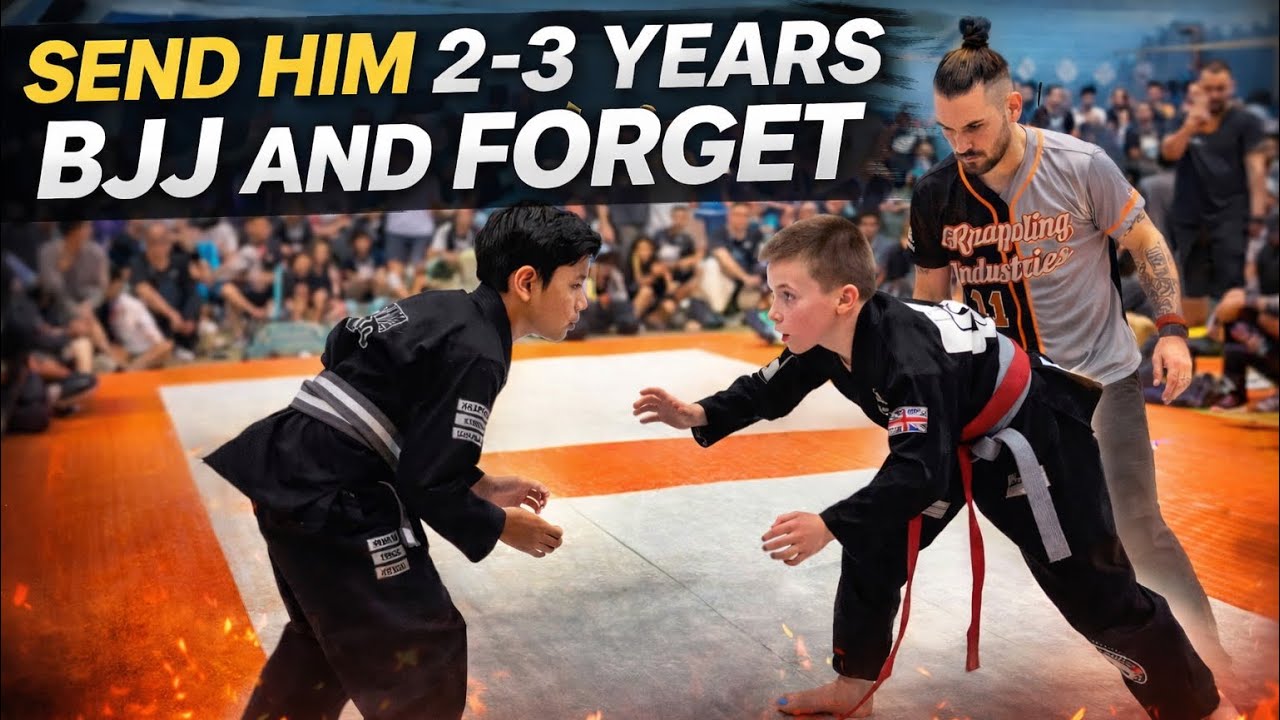 Send him 2-3 years BJJ and forget.
