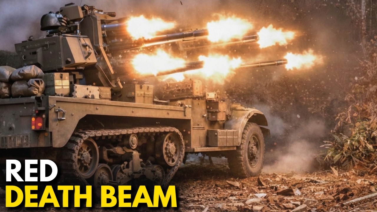 They Loaded Forbidden Ammo — Turning Night Into a Beam of Red Death