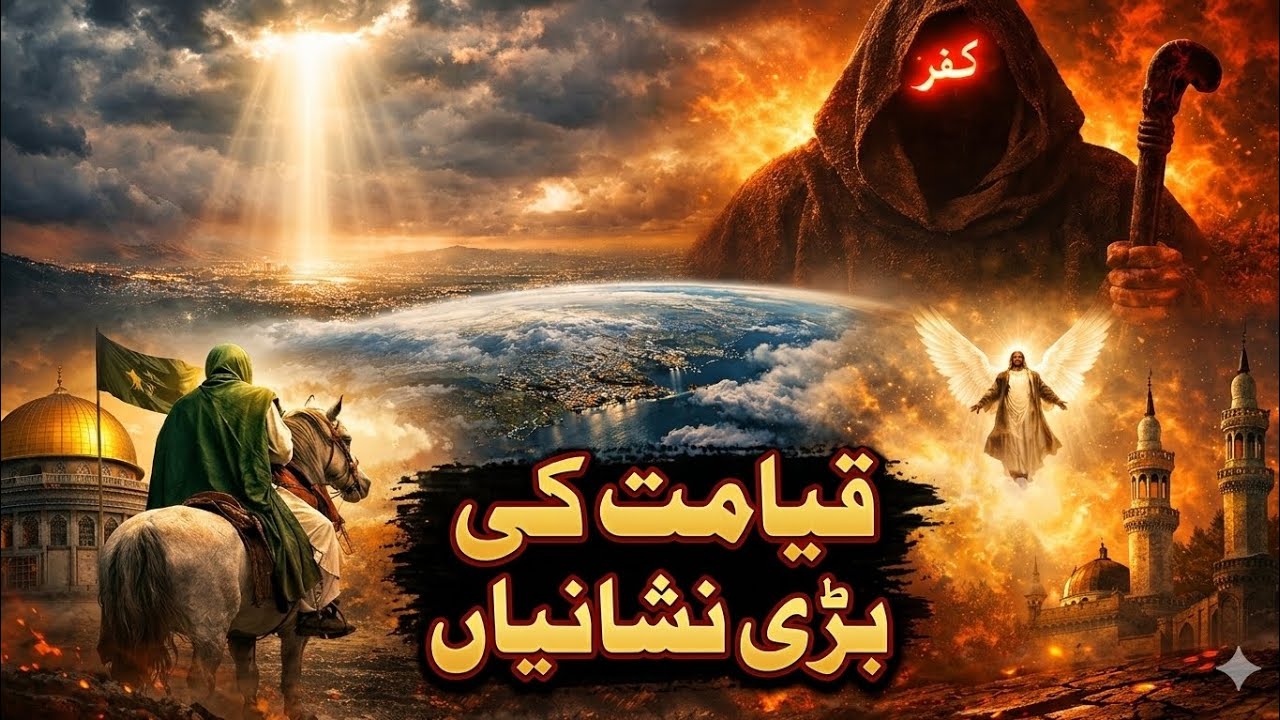 Qayamat Ki Bari Nishaniyan | Imam Mehdi, Dajjal aur Hazrat Isa A.S Ka Zikr