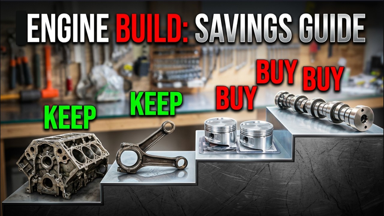 Used vs. New Engine Parts in your Rebuild