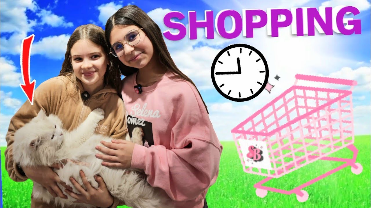 🛒La CUMPARATURI cu Sara⏰ Avem DOAR 3 MINUTE pentru asta🙉 Vlog Copii Shopping 