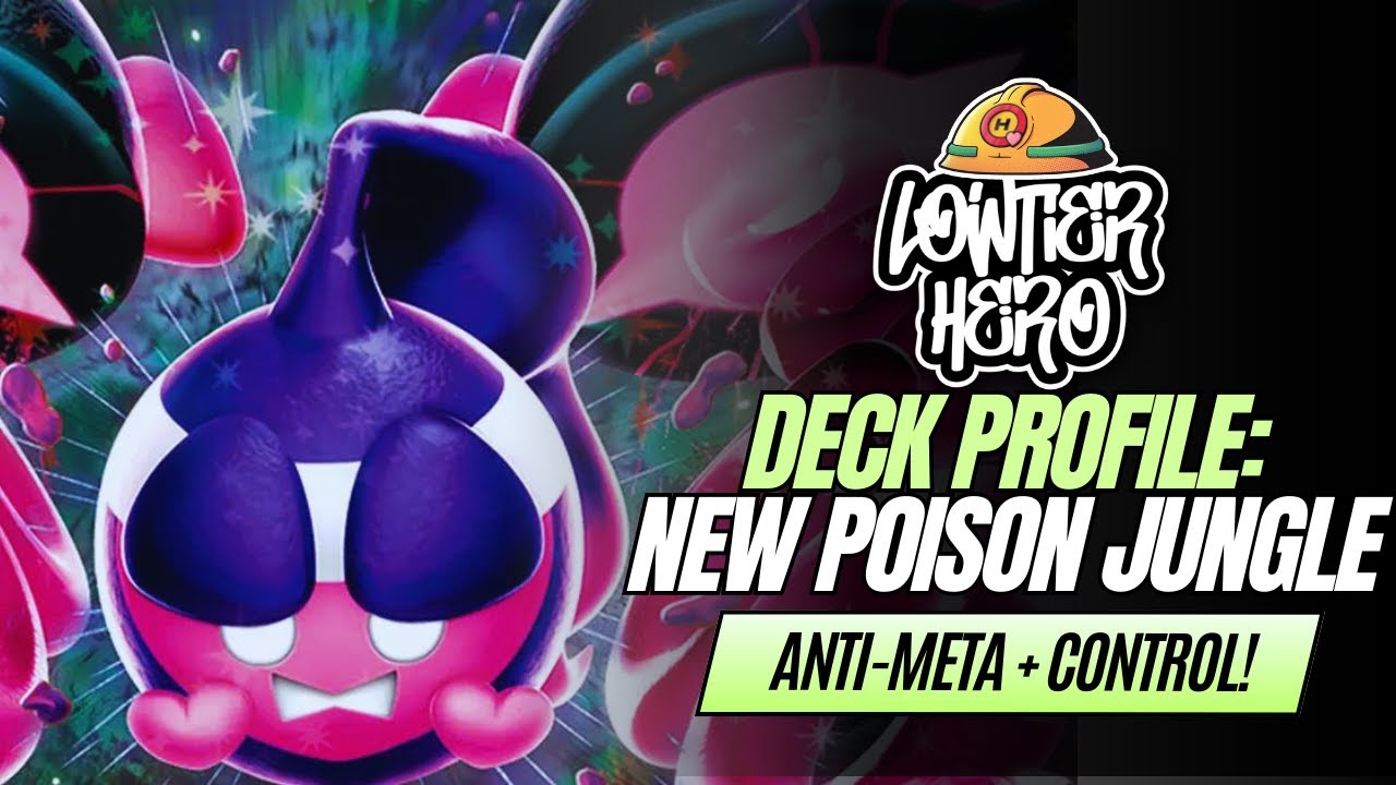 Toxicroak EX Deck | New Poison Support Is BROKEN | Pokemon TCG #SPONSORED