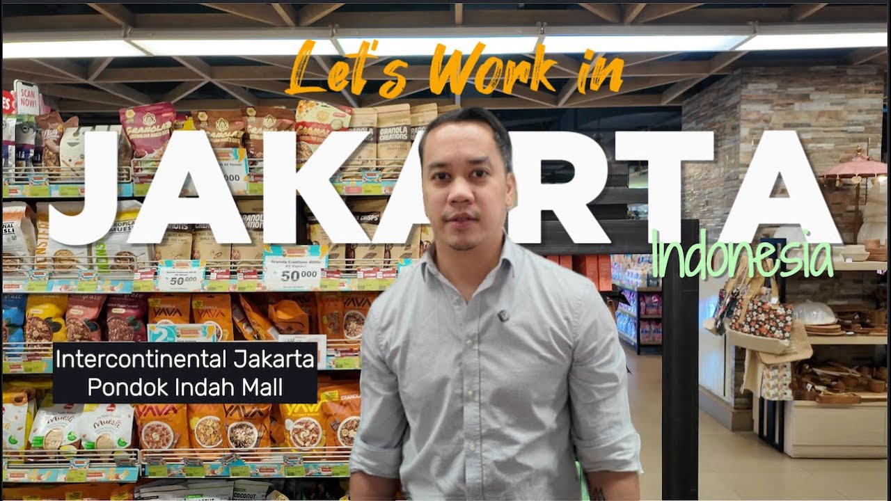 WORK WITH ME IN JAKARTA! Intercontinental Jakarta | Pondok Indah Mall | Work mode