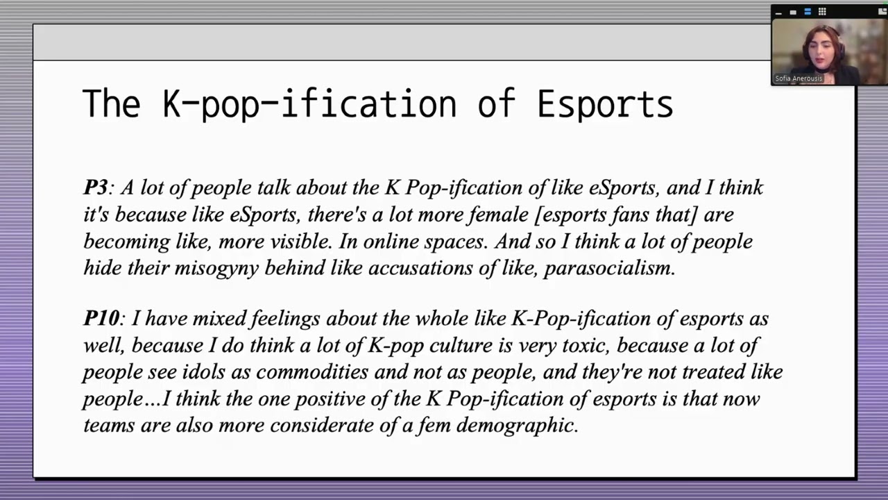 Female Esports Fans & Community Dynamics &ndash; Anerousis (ERNC25)
