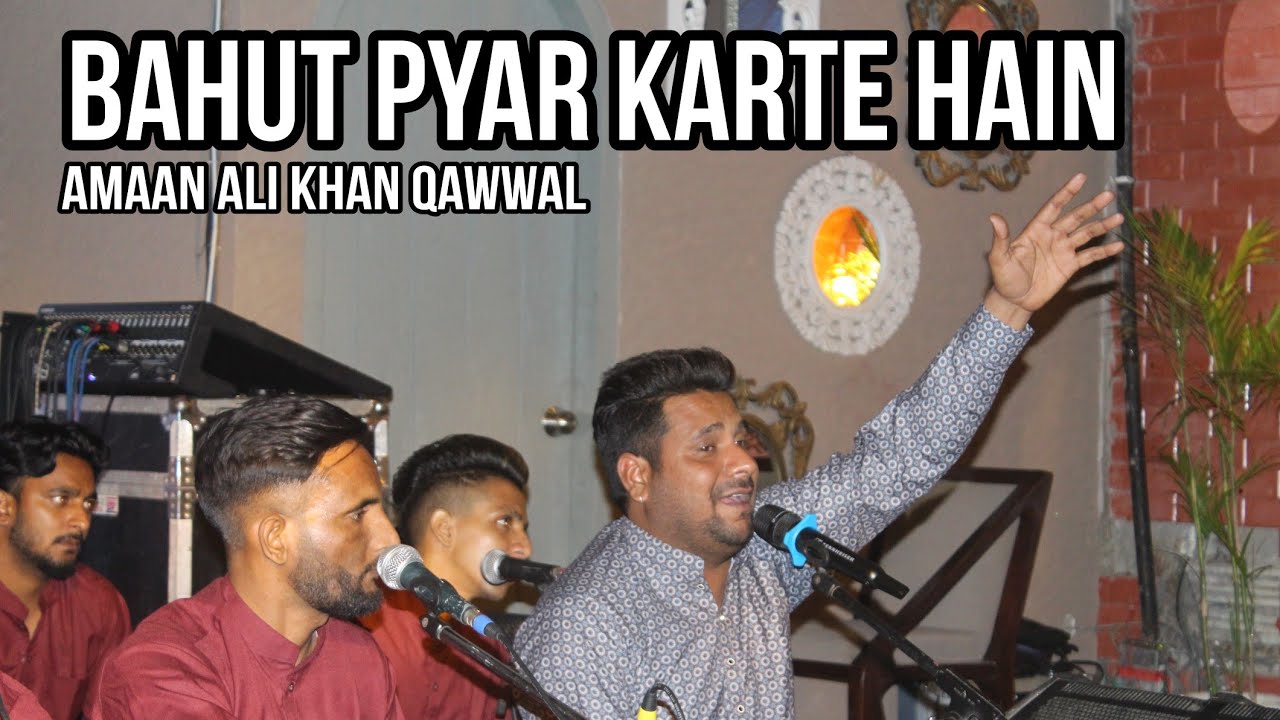 Bahut Pyar Karte Hain Tumko Sanam | Amaan Ali Khan Qawwal | Kozi Bar & Kitchen