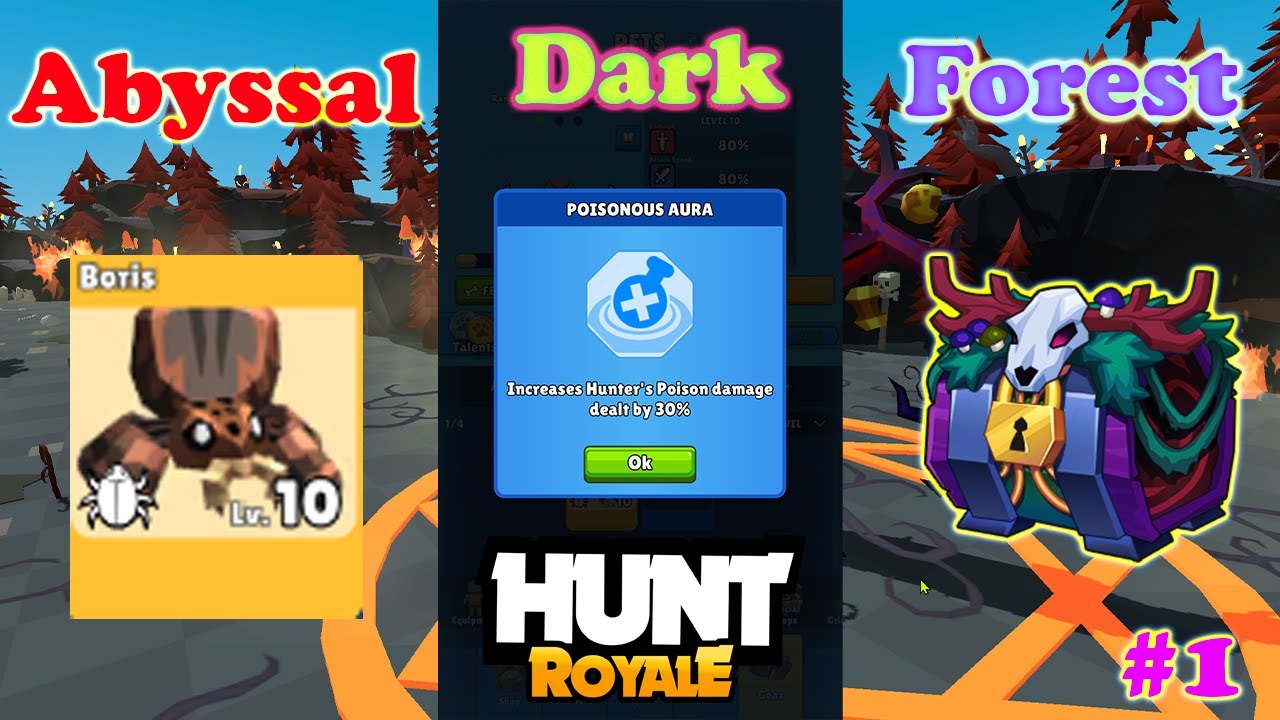 #huntroyale ADF #1 Poison Aura НАКОНЕЦ-ТО вышел!