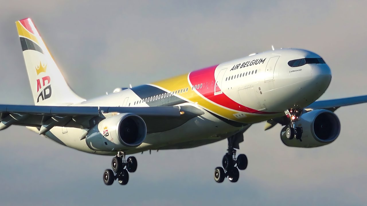 200 AMAZING LANDINGS in 2 HOURS | Brussels Airport Plane Spotting in 4K (BRU/EBBR)