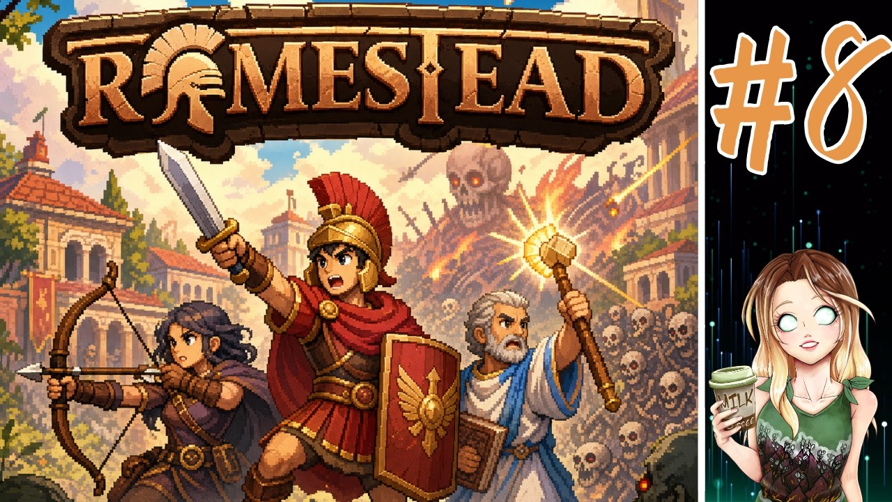 Romestead EA #8 &ndash; Fight the Satyrs! And the coveted pottery! | Gameplay PL