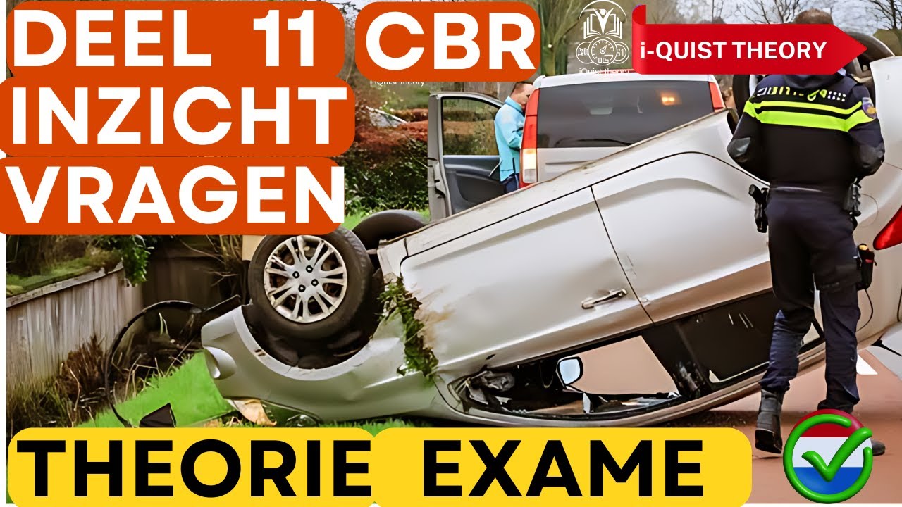 SUCCESVOL JE THEORIE EXAMEN HALEN: BELANGRIJKSTE VRAGEN VAN HET CBR.