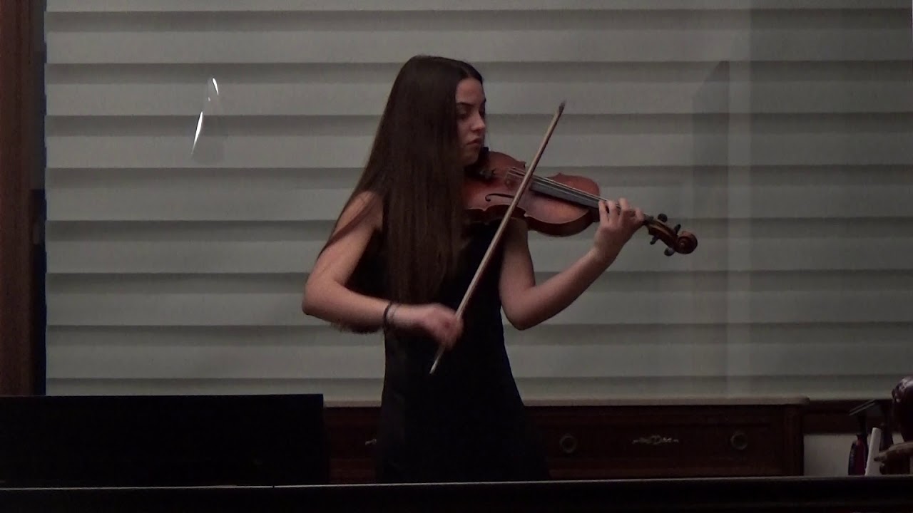 Rode, caprice for solo violin no.8
