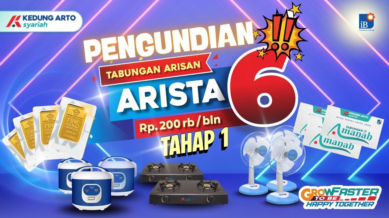 PENGUNDIAN TABUNGAN ARISTA 6 TAHAP 1 BPRS KEDUNG ARTO - 15 JANUARI 2026