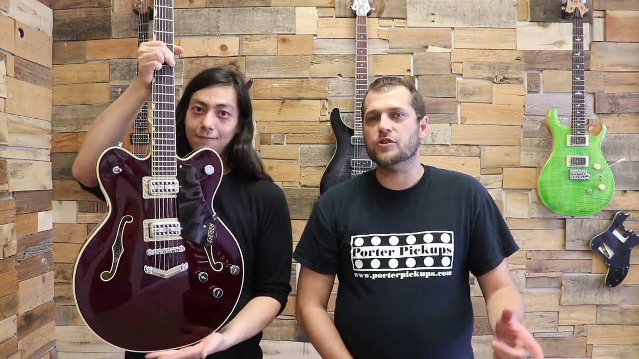 Porter Tron Pickups Tone Test in a Gretsch Guitar