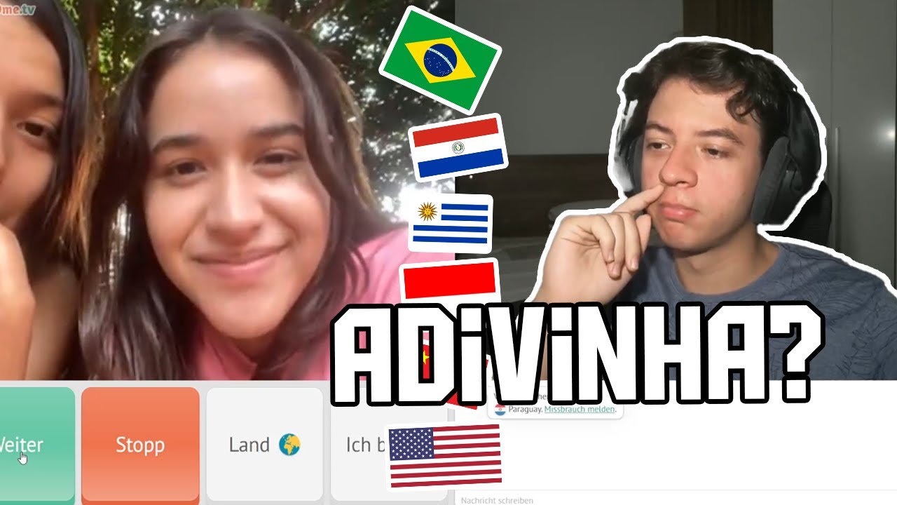 Brasileiro Fala Idiomas FLUENTEMENTE No OmeTV (Garotas Paraguaias e Chinesa) #ometv