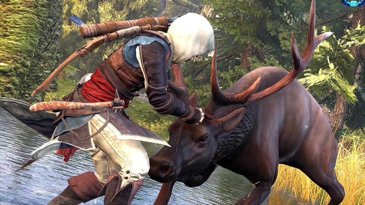 Assassin's Creed 3 Remastered Frontier Hunting with Edward `s Outfit PC Gameplay