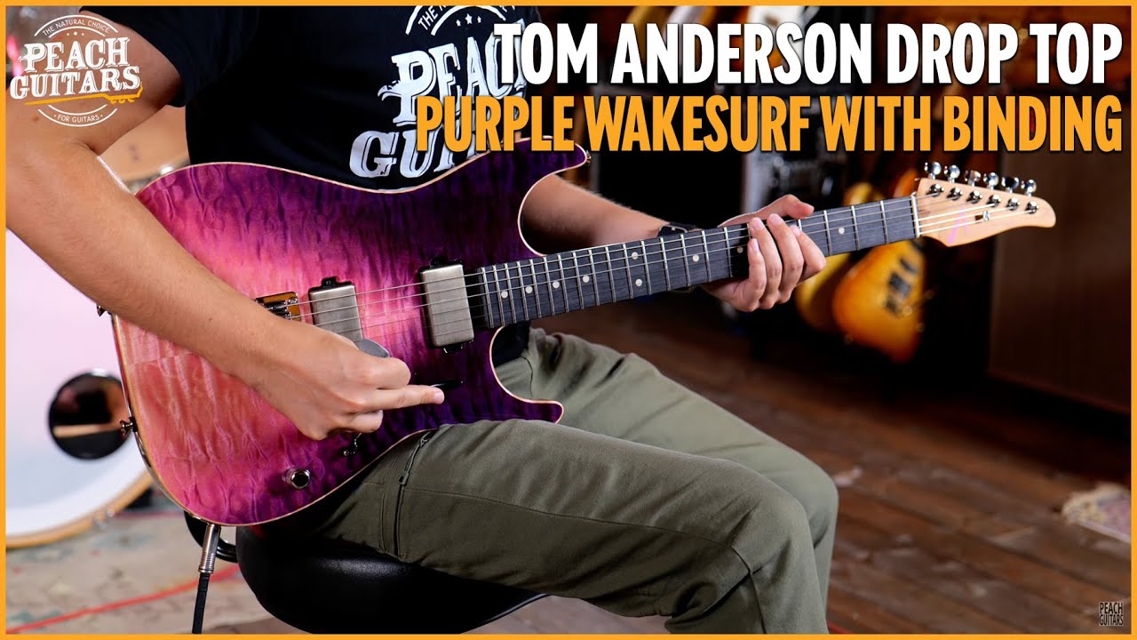 Tom Anderson Drop Top | Purple WakeSurf with Binding