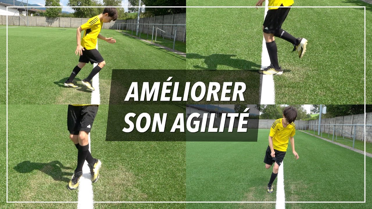 8 EXERCICES D'AGILIT&Eacute; AU FOOT