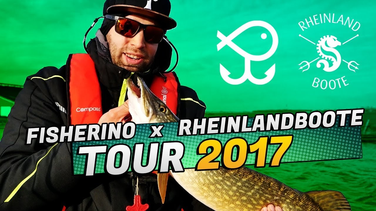 Fisherino Rheinlandboote Tour 2017 - Angelevent in Holland