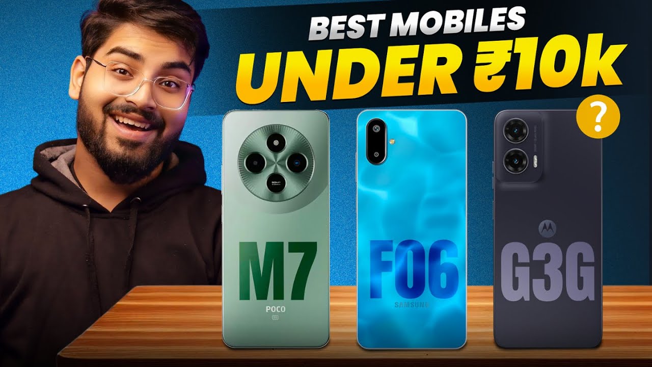 Moto G35 5G vs POCO M7 5G vs Samsung Galaxy F06 5G vs M06 5G 🔥 Best 5G Phone Under 10000 in 2025