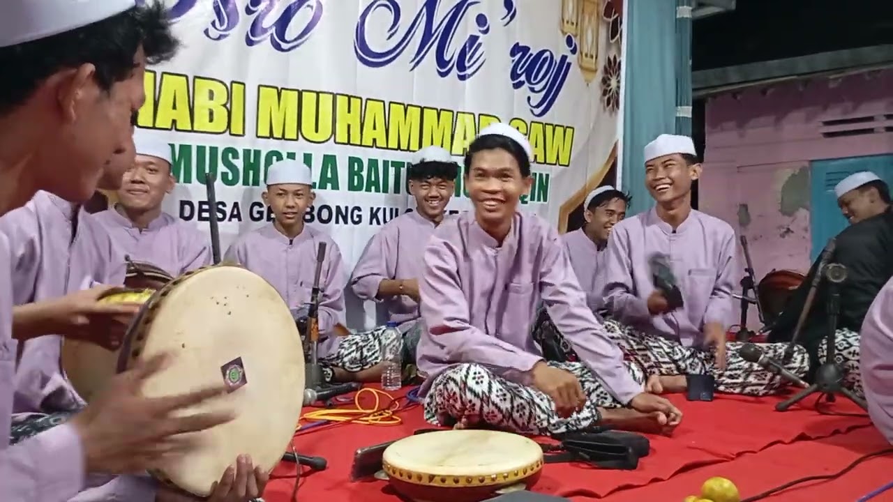 Hadrah Ahbaburrasul. Peringatan Isro Mi'roj NABI MUHAMMAD SAW. 05.01.26. GEMBONG KULON.TALANG.Tegal.