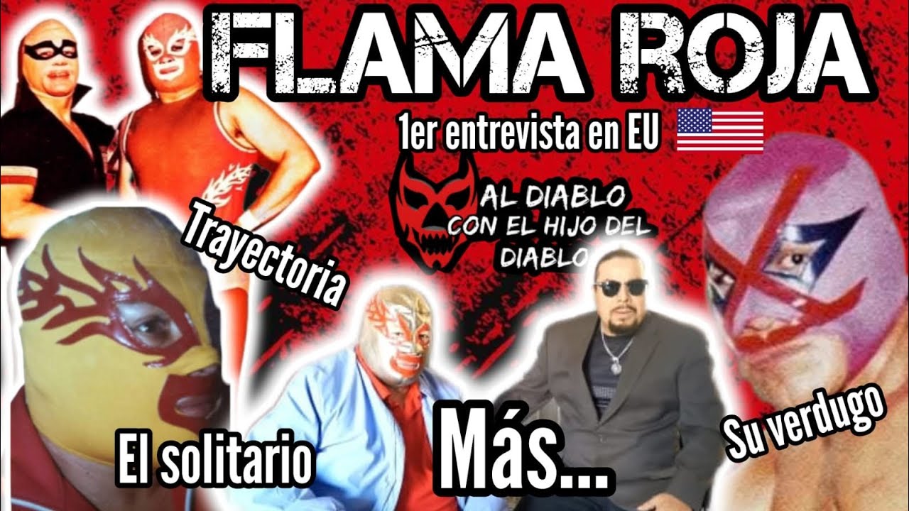 FLAMA ROJA: Villano Tercero Le reconoció que no le ganó la máscara 