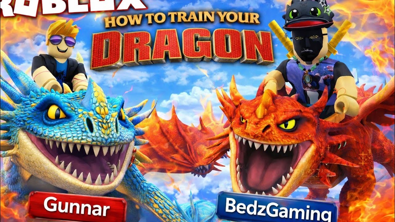 Roblox Httyd Me and my friend get dragons