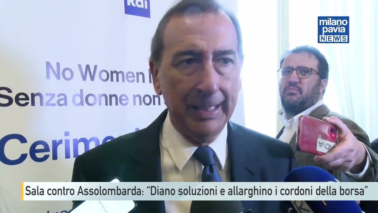 Sala contro Assolombarda: ''Nessuna visione per Milano? Pensino ad allargare i cordoni della borsa''