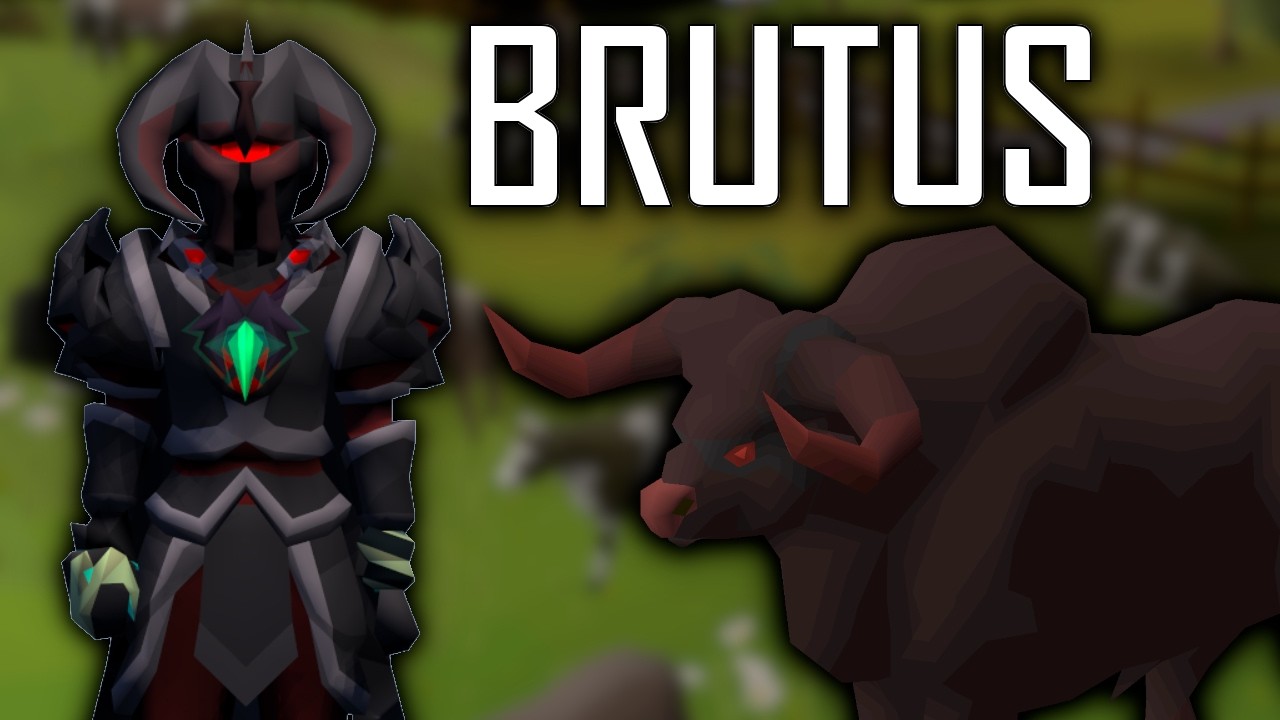 Runescape's NEWEST Cow BOSS BRUTUS | OSRS Ironman