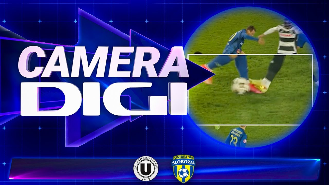 Camera Digi: Faze controversate &icirc;n U Cluj - Unirea Slobozia 1-0