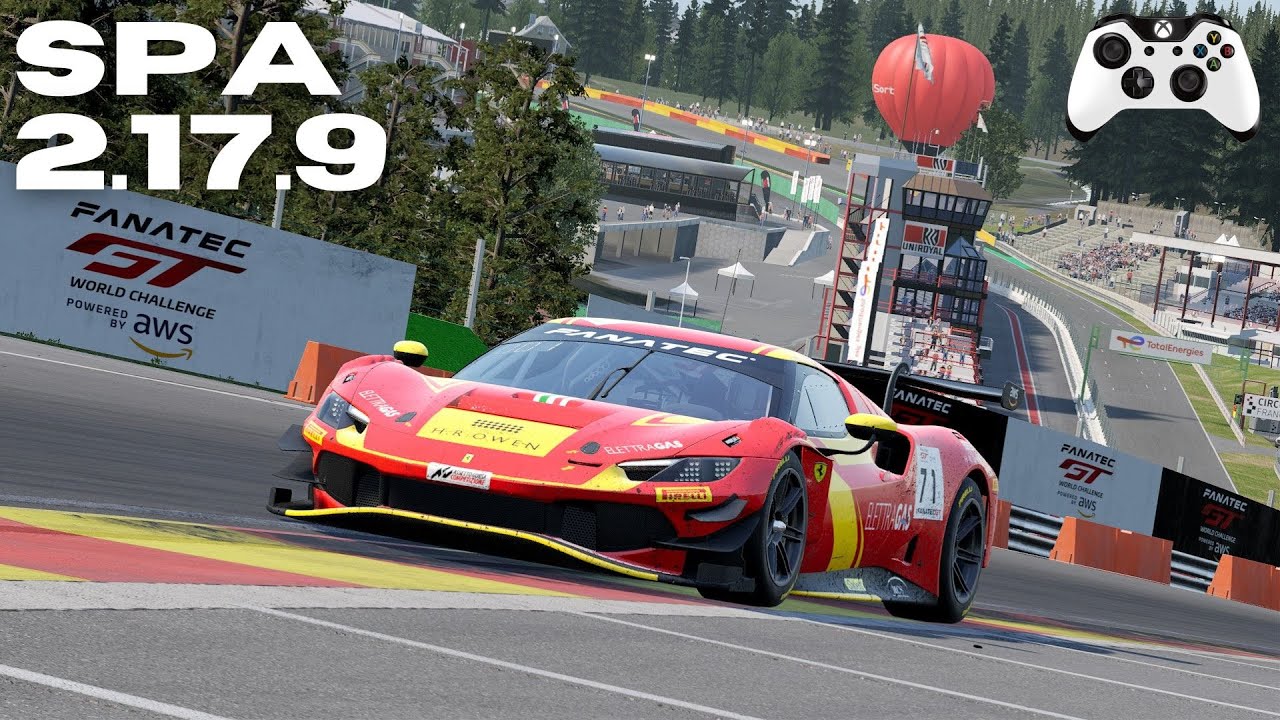 ACC Spa 2.17.9 (controller)｜Ferrari 206 GT3