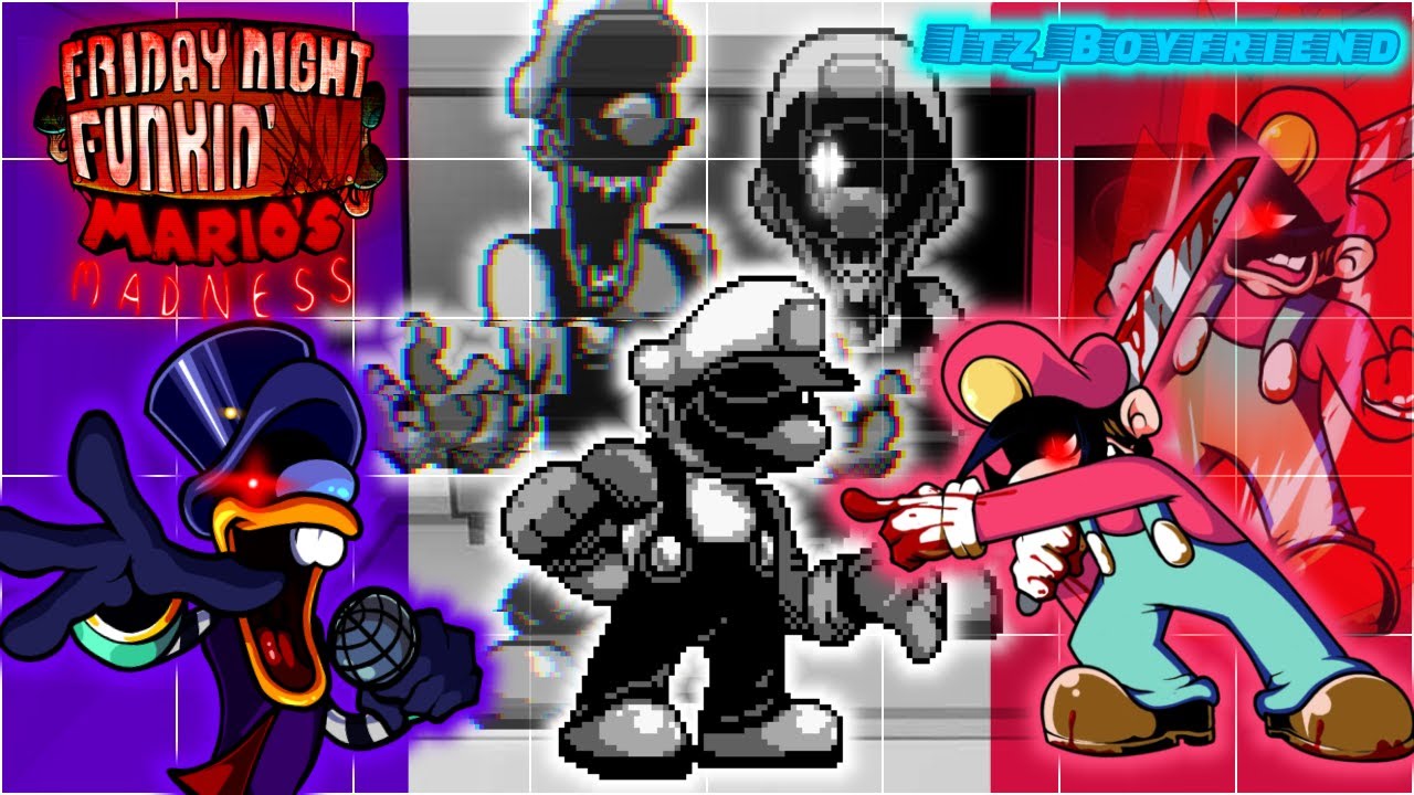 Super Mario Bros and Characters react to Mario Madness v2 Part 5 || || Itz_Boyfriend ||