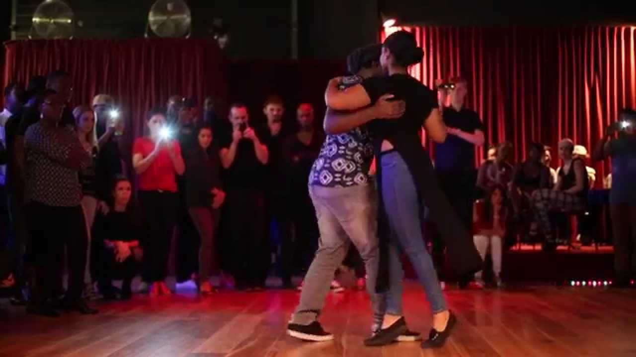 Démo kizomba by Laurent & Adeline à Li Régué (Novembre 2015)