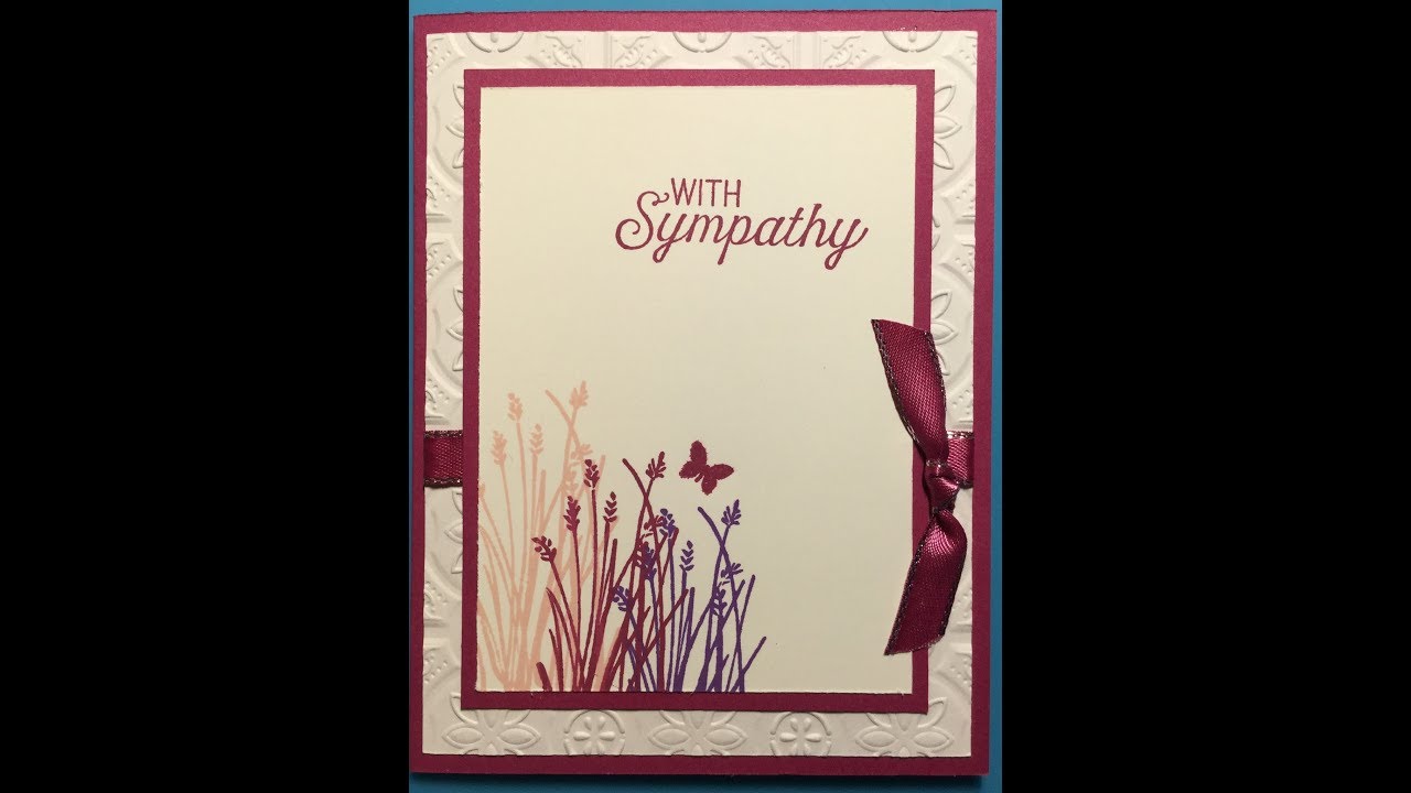 Home to Roost Sweet, Simple Sympathy card