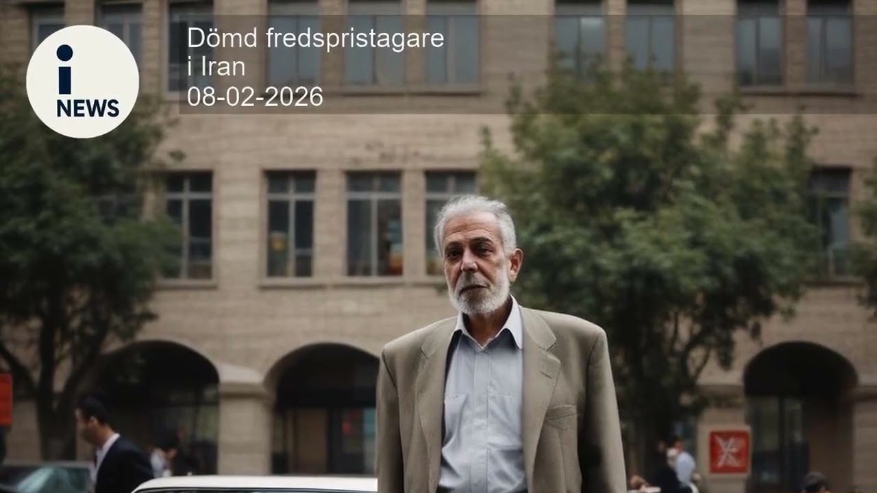Dömd fredspristagare i Iran
